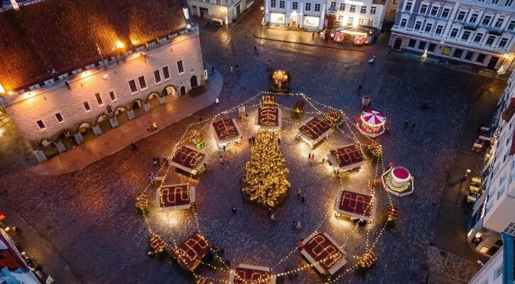 TALLINN NOEL PAZARLARI Türk Hava Yolları ile 3 Gece